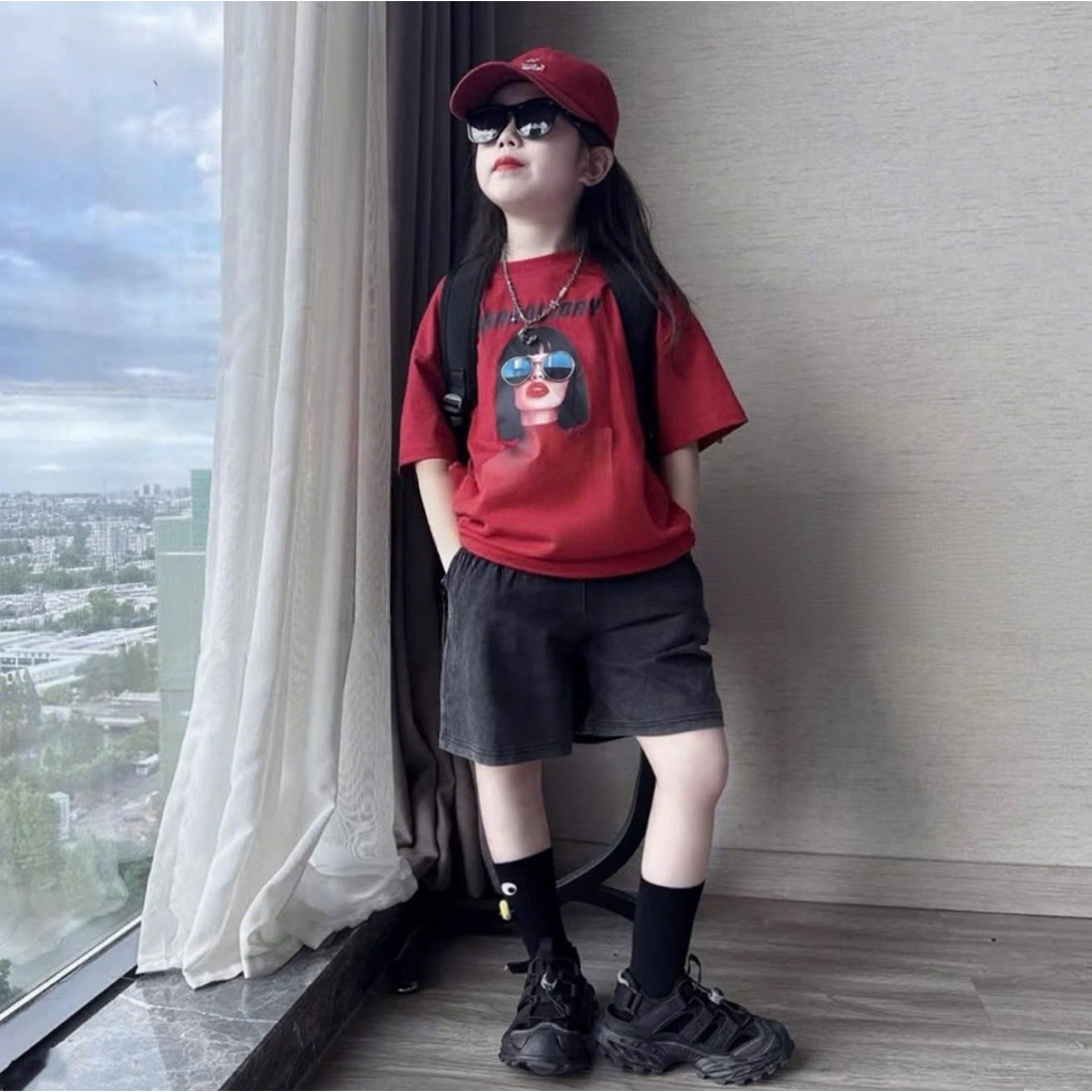 Set áo + quần jean thụng cho bé 9-41kg