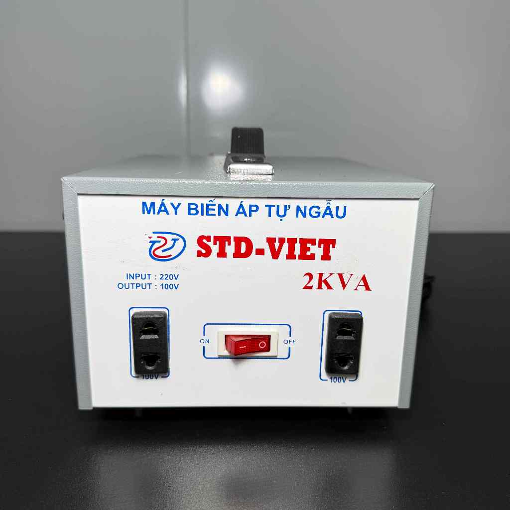 Đổi Nguồn 220V Sang 110V Biến Áp [Vỏ Sắt] Dùng Cho Đồ NHẬT Ổn Định Điện Áp Bảo Hành 2 Năm STD-VIỆT