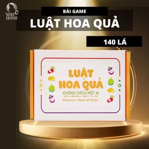 Combo 10 Bộ Bài Halli Galli 50 Lá Giấy Cứng Chất Lượng Cao Chơi Trường Học Gia Đình Dễ Mang Theo