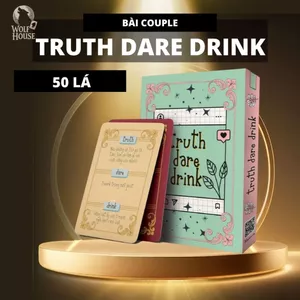 Bộ Bài Truth Dare Drink 27 Lá Giấy Cứng Party Game Nhậu Vui Nhộn Tụ Họp Bạn Bè