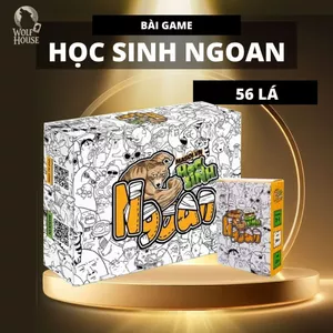 Bộ Bài Học Sinh Ngoan Giấy Cứng Vui Nhộn Lầy Lội Chơi Trường Lớp Cùng Bạn Bè Board Game THE KAS