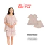 Ullala Pajamas Soroni Bộ ngủ mặc nhà nữ ngắn tay Freesize