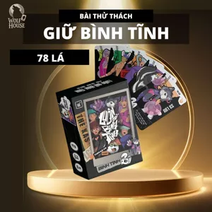 Bộ Trò Chơi Luôn Giữ Bình Tĩnh Giấy Cứng Thử Thách Trí Tuệ Hấp Dẫn Chơi Nhóm Drinking And Board Game