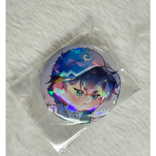 Huy hiệu Boboiboy Galaxy cán Holo 4.4cm