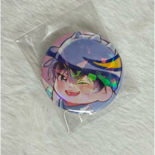 Huy hiệu Boboiboy Galaxy cán Holo 4.4cm