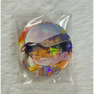 Huy hiệu Boboiboy Galaxy cán Holo 4.4cm