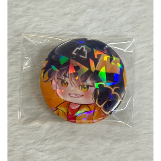 Huy hiệu Boboiboy Galaxy cán Holo 4.4cm