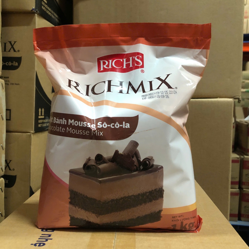Bột bánh mousse sô-cô-la Rich's Richmix
