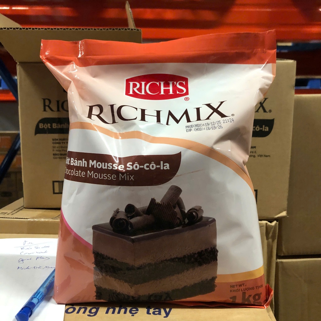 Bột bánh mousse sô-cô-la Rich's Richmix