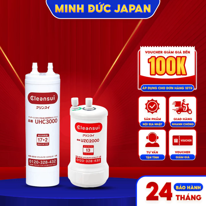 Lõi lọc nước Mitsubishi Cleansui UZC2000 / EUC2000