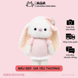 Búp bê thỏ Lulu bông mềm dễ thương, gối ôm ngủ, giao hàng từ kho Hà Nội