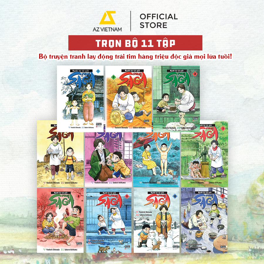 Sách - Combo 11 Tập: Người Bà Tài Giỏi Vùng Saga