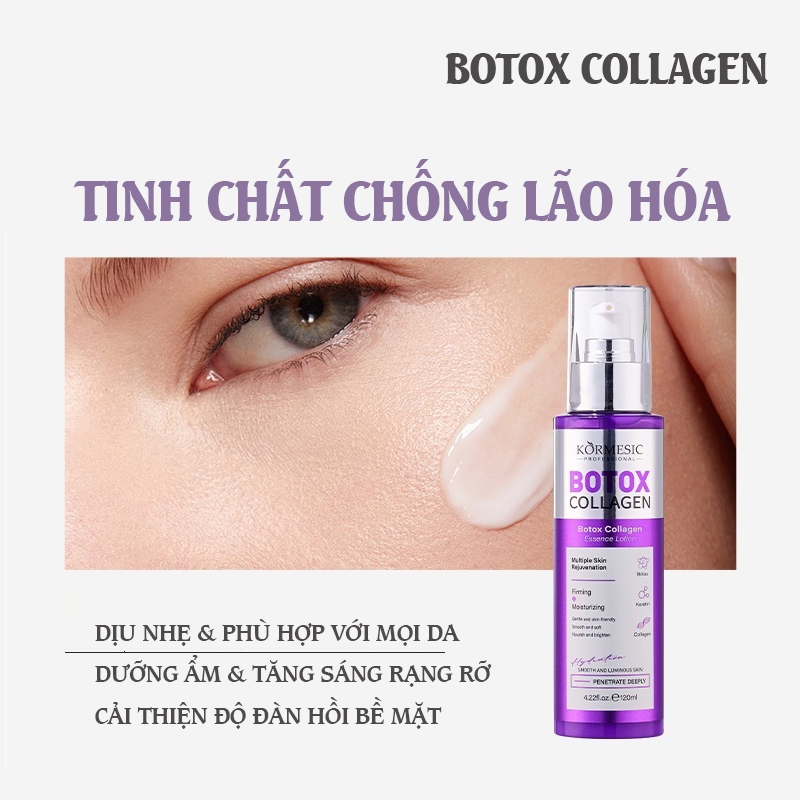 【 Mua 1 Tặng 4】Sữa Dưỡng Tinh Chất Botox Collagen Trẻ Hóa Da 120g - Dưỡng Ẩm, Làm Mềm, Giảm Nhăn  Không Kích Ứng