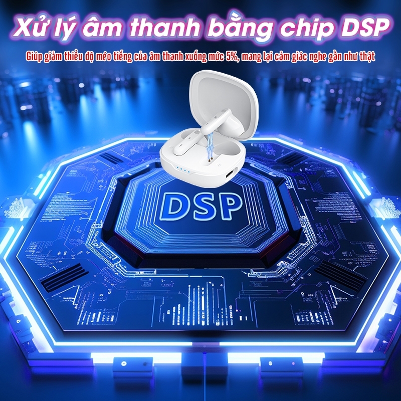 Máy trợ thính không dây Funmic EN-D18 - Âm thanh to rõ sắc nét, hạn chế tạp âm tiếng ồn hiệu quả