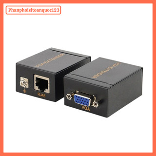 Bộ Nối Dài VGA Qua Cáp Mạng LAN 60M FB – VGA Signal Extender 60M CAT5e/CAT6