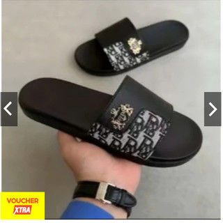 [Khâu quai Xuyên Đế]Dép lê Nam Nữ quai Da cao cấp- Đế Khâu Quai Cao Su Dẻo Size 36-44.
