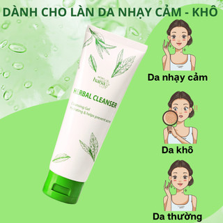 [Bao Bì Mới] Sữa rửa mặt thảo dược RIORI HANA độ ph 5.5 dung tích 120g an toàn lành tính phù hợp với mọi loại da