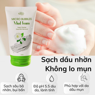 [Bao Bì Mới] Sữa rửa mặt thảo dược RIORI HANA độ ph 5.5 dung tích 120g an toàn lành tính phù hợp với mọi loại da
