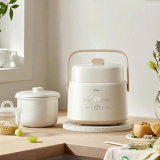 Nồi Nấu Cháo Chậm Bear SC-4H10E 1L Công Suất 200W, Hầm Cháo Nấu Súp Giữ Trọn Dinh Dưỡng - Gia Dụng Kim Thiên
