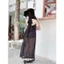 Set áo croptop bé gái phối chân váy voan dài dáng maxi phong cách hiện đại nhẹ nhàng cho bé gái