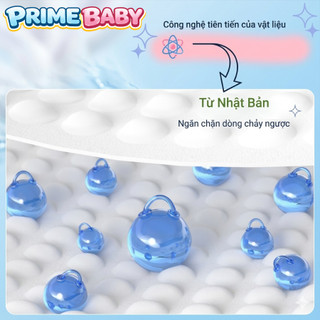 Combo 2 Bịch Bỉm Trẻ Em Size M Tã Quần Trẻ Em Prime Baby Mềm Mỏng Thấm Hút Nhập Khẩu Chính Hãng