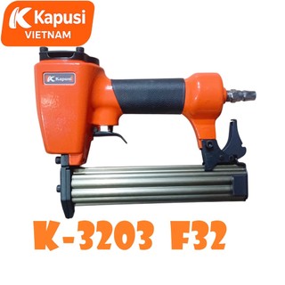 Súng Bắn Đinh Thẳng Kapusi K-3203 – Khí Nén Mạnh Mẽ, Điều Chỉnh Độ Sâu, Dùng Đinh F10–F30, Thân Kim Loại Bền Bỉ, Bh 12t