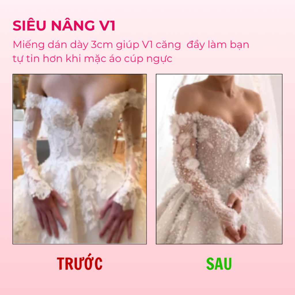 Bra Silicone Cao Cấp Adore Chống Nước Dày 3cm Siêu Nâng Tạo Khe Tái Sử Dụng Nhiều Lần Chính Hãng | BigBuy360 - bigbuy360.vn