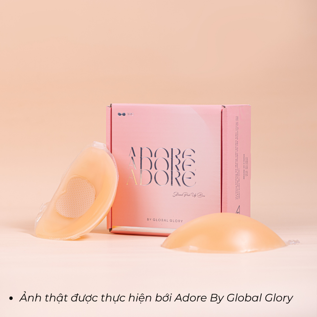 Bra Silicone Cao Cấp Adore Chống Nước Dày 3cm Siêu Nâng Tạo Khe Tái Sử Dụng Nhiều Lần Chính Hãng | BigBuy360 - bigbuy360.vn