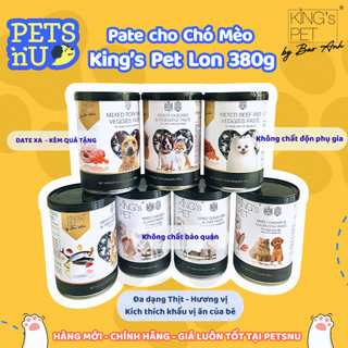 Pate King's Pet Chó Mèo Mọi Lứa Tuổi Lon 380G