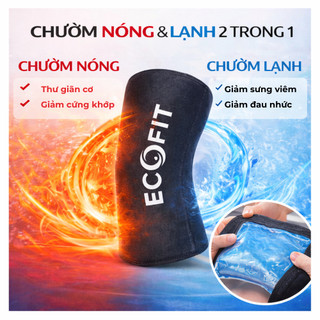 Bộ Chườm Nóng Lạnh Đùi ECOFIT Giữ Nhiệt Bền, Hỗ Trợ Giảm Căng Cơ Phục Hồi Chấn Thương, Chơi Thể Thao