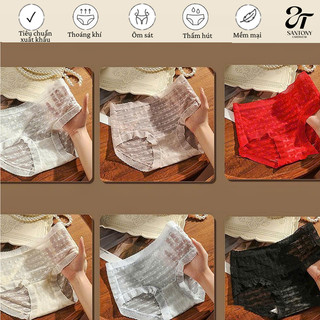 Quần lót nữ đáy tơ tằm mềm mịn, kháng khuẩn, thoáng khí, mỏng nhẹ như mây 2683