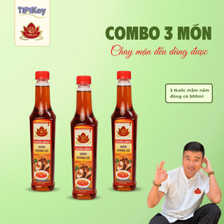 Combo 3 Nước Mắm Đông Cô Chai 500ml - TiPiKay Shop