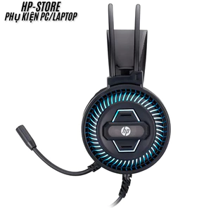 Tai nghe Gaming HP-DHE 8001U Leb RGB kết nối cổng USB 7.1 âm thanh cực hay, có Mic, Chuyên Game cho PC/Laptop, BH 12T