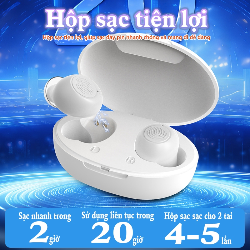 Máy trợ thính siêu nhỏ đeo trong tai Funmic EN-IA102A - Giải pháp cải thiện thính lực cho người điếc