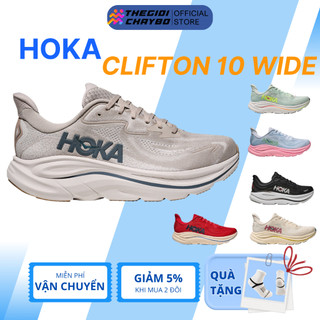[Deal 20%] Giày Chạy Bộ Nam/Nữ Hoka Clifton 10 Wide Chính Hãng