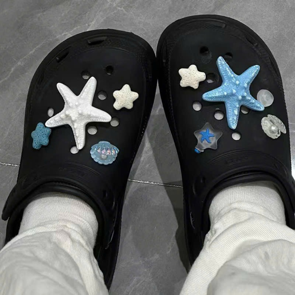 SET CHARM SAO BIỂN GẮN DÉP CROCS ĐÁNG YÊU