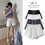 Quần Short Nữ Dáng Ngắn Túi Chéo Cạp Cao Tôn Dáng Phối Dây Rút Chất Nỉ Mềm Mịn Hàng Đẹp [MYN91]