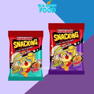 Snacking Kokomi snack - mì hạt dẻ cười Vi Bò Wagyn nướng và Tom hùm cháy tỏi 70g