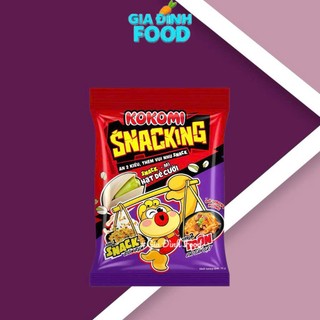 Snacking Kokomi snack - mì hạt dẻ cười Vi Bò Wagyn nướng và Tom hùm cháy tỏi 70g