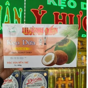 Kẹo dừa sữa dừa Huỳnh Yến ( hộp 400g ) __ đặc sản Bến Tre