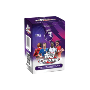 Topps Chrome Premier League 25/26 2026 Hộp Thẻ Cầu Thủ Bóng Đá Topps Chrome ( 28 Thẻ )