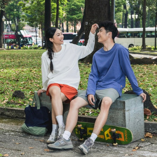 3PhầnTư - Áo Thun Tay Dài Nam Nữ Form Regular 100% Cotton Mềm Thấm Hút Tốt - TTSM24004