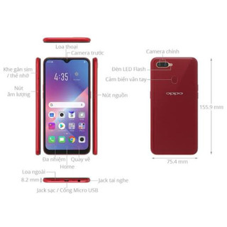 Điện thoại OPPO A5S - giá rẻ - ram 3/32GB ( Tặng cáp sạc )