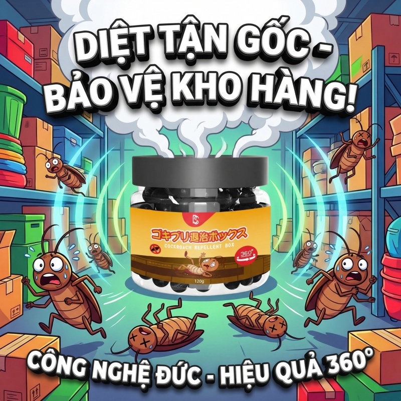 🧨 Gel đuổi chuột 35g – Hủy diệt chuột 24h, chiết xuất thảo dược, an toàn & không độc hại ✅