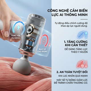 máy massage cổ vai gáy , máy massage cầm tay Nexpro 6 chế độ bảo hành 12 tháng