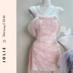 Váy JOLIE - Đầm Maxi Trễ Vai Cao Cấp, Thiết Kế Tiểu Thư Đi Tiệc, Sự Kiện — ảnh 7