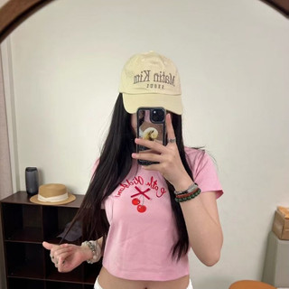 Mũ lưỡi trai thêu chữ cái mới nhất của Hàn Quốc, mũ lưỡi trai, Ninh Nghệ Trác, Trần Lệ Quân.