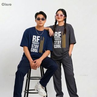 Áo Thun Nam Nữ Oversize áo phông unisex Cotton form chuẩn phong cách tối giản năng động - TS238