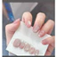House Nailbox Nailbox [ Mã M40 ] Mẫu Chân Mèo Mắt Mèo Hồng Thiết Kế Thủ Công Màu Hồng Nhẹ