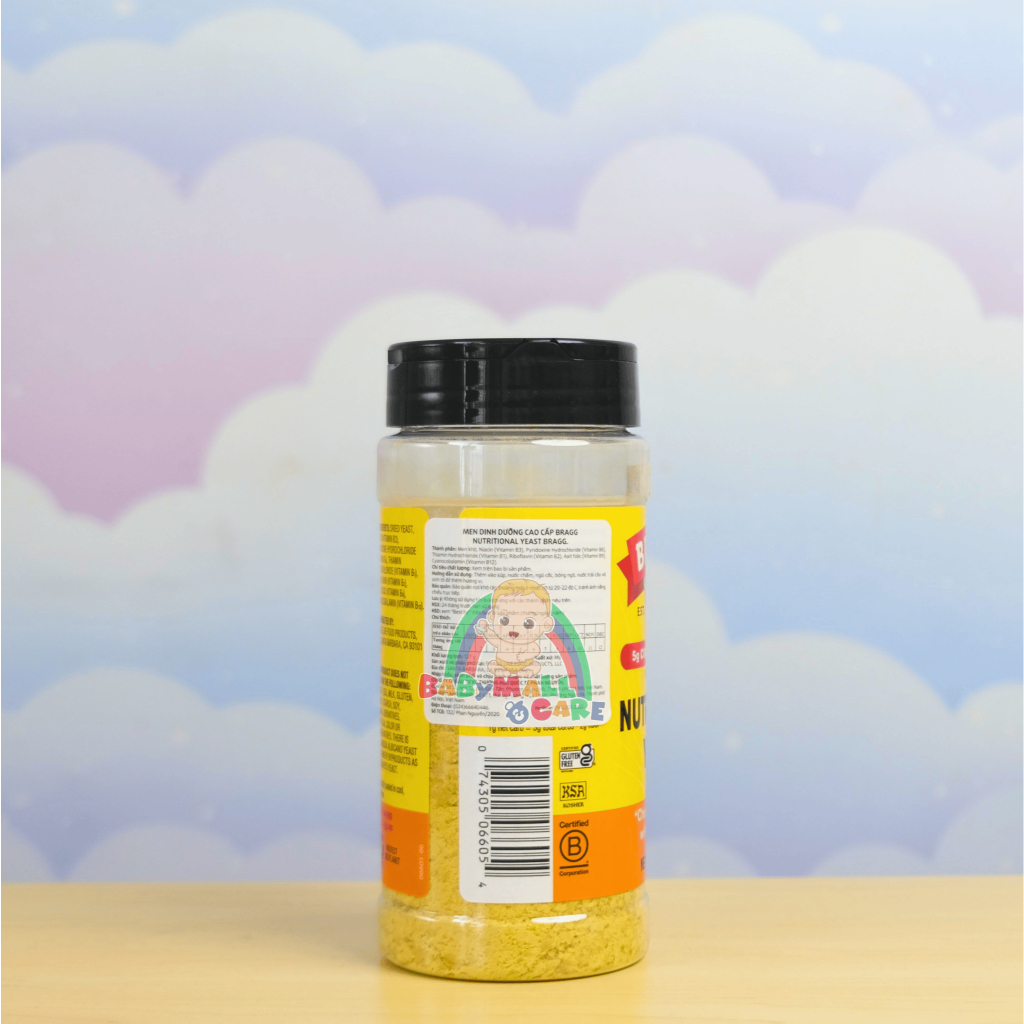 Men Dinh Dưỡng Cao Cấp Bragg Nutritional Yeast 127g Ăn Chay - Ăn Kiêng